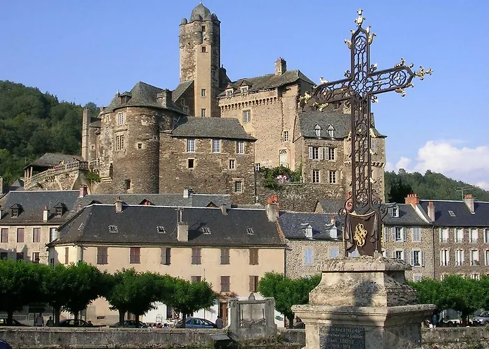 La Maisonnette En Bois Feriehus Estaing (Aveyron)